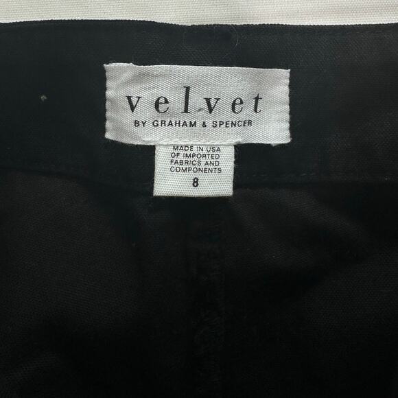 Velvet by Graham & Spencer Black Wide Leg Pants - Picture 8 of 8